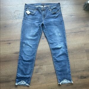 Kut from the Kloth Blue Ankle Jeans